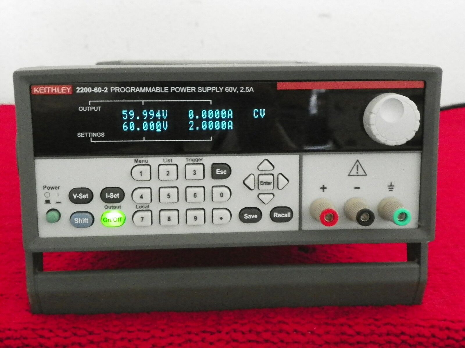 Keithley 2200-60-2 60V 2.5A Programmable DC Power Supply 90 DAY WARRANTY (2) Keithley 2200-60-2 60V 2.5A Programmable DC Power Supply 90 DAY WARRANTY (2)